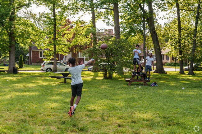 A high school quarterback keeps his arm in shape at Merchantville's Wellwood Park.