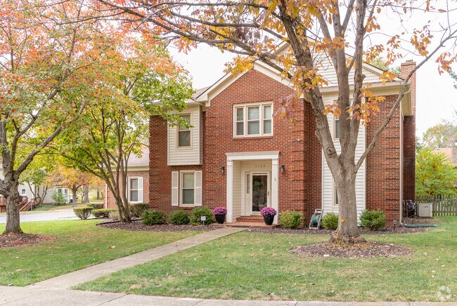 Two-story neo-colonial homes are the standard in the Hartland area.