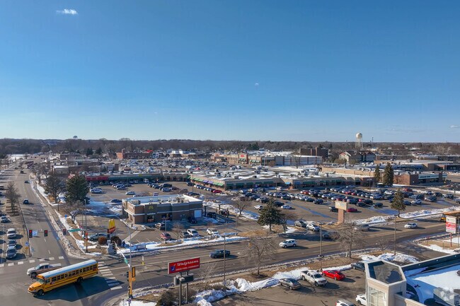 Civic Center is a major shopping plaza with a grocery store and several dining and shopping options.