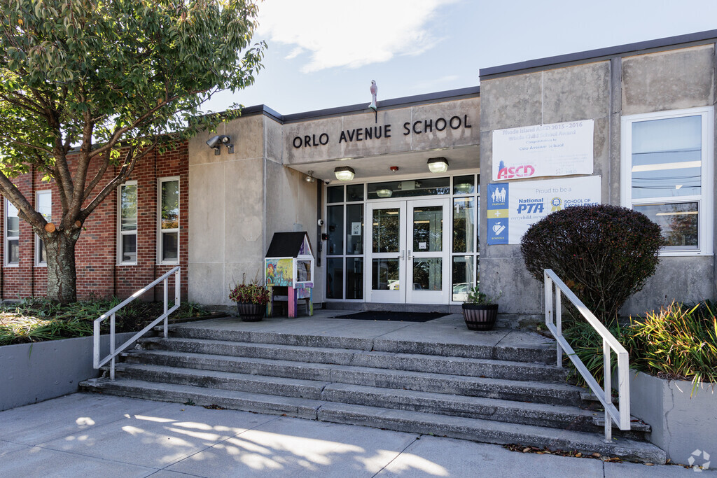 The Orlo Ave. Elementary School enrolls over 200 students in East Providence, Rhode Island.