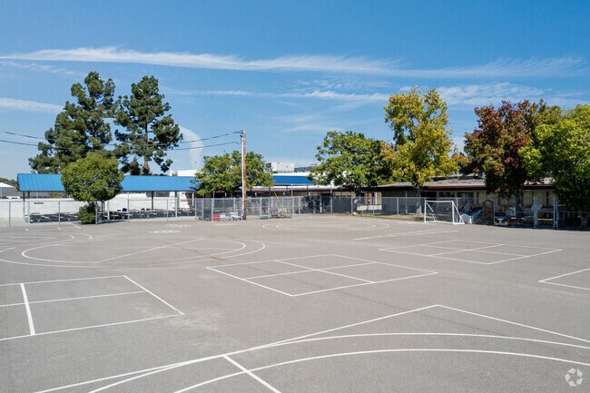 Lafayette Elementary offers ample room for activities and excercise.
