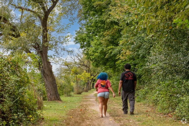John A Roebling Memorial Park has an expansive trail network in White Horse.