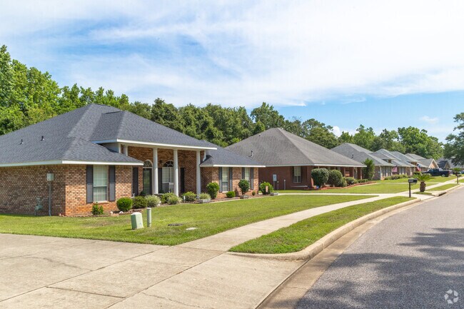 Some established subdivisions in Tillmans Corner consist of lovely brick traditional homes.