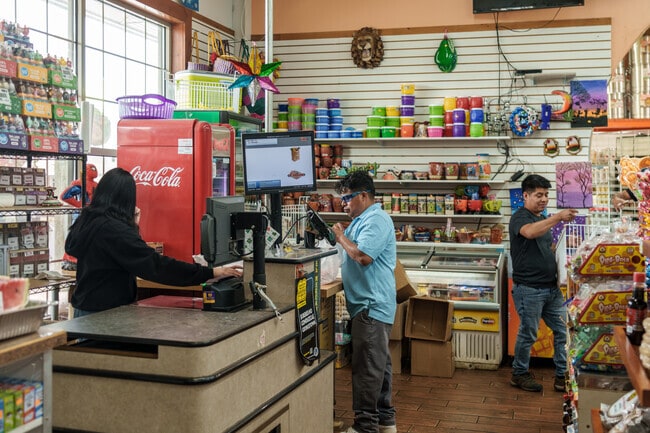 Much of Georgetown’s large, Hispanic population’s needs are met by El Mercado, the local headquarters for Hispanic and other international products.