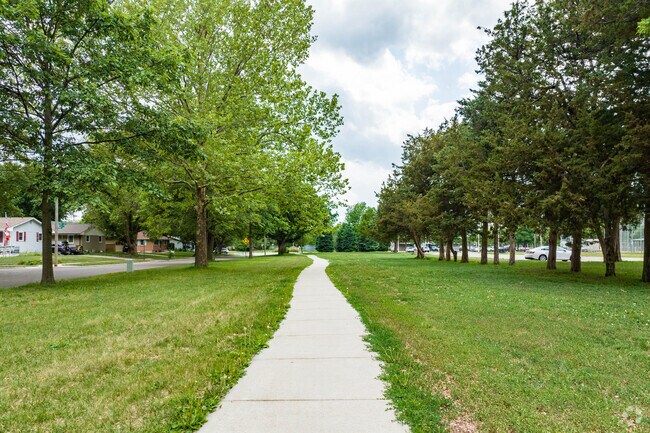 Take a walk in University Place Park.