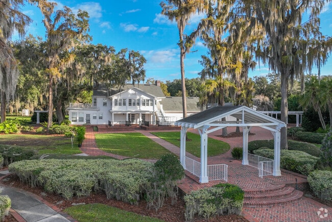 Cypress Grove Park has an estate house for events and banquets.