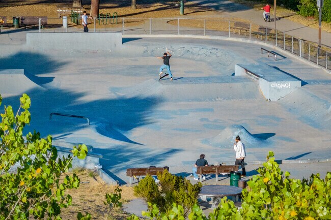 Natividad Creek Park offers a skate park for the local skaters in Salinas.