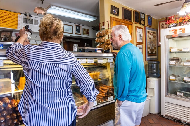 A couple traveling through Laplace comes to try Jacob's World Famous Andouille.