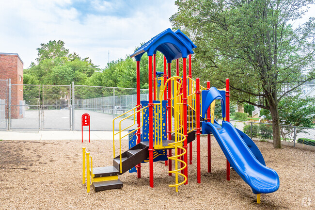 Thomas Sharp Elementary School has a playground for students in Collingswood, New Jersey.