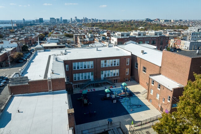 Archbishop Borders School is a catholic school in Highlandtown.