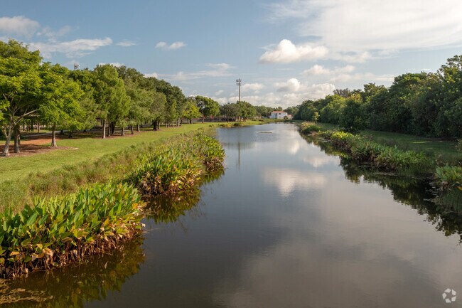 Enjoy the beautiful natural areas in the Towne Park neighborhood of Delray Beach, FL.