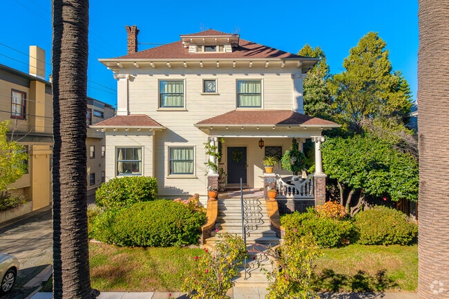 Two-story homes are available in Newton Booth.