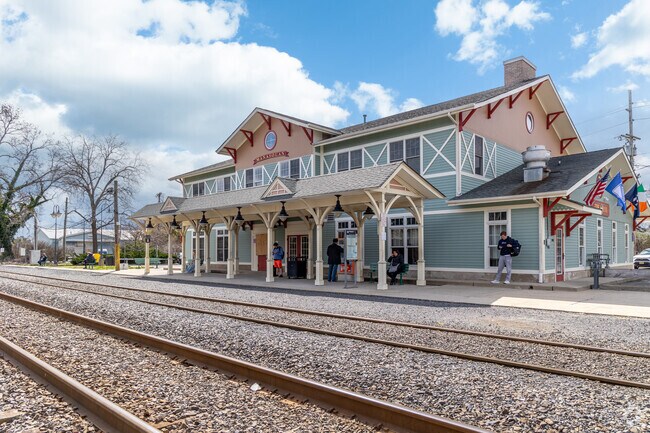 The NJ train from Manasquan takes you to New York City with a change in Newark.