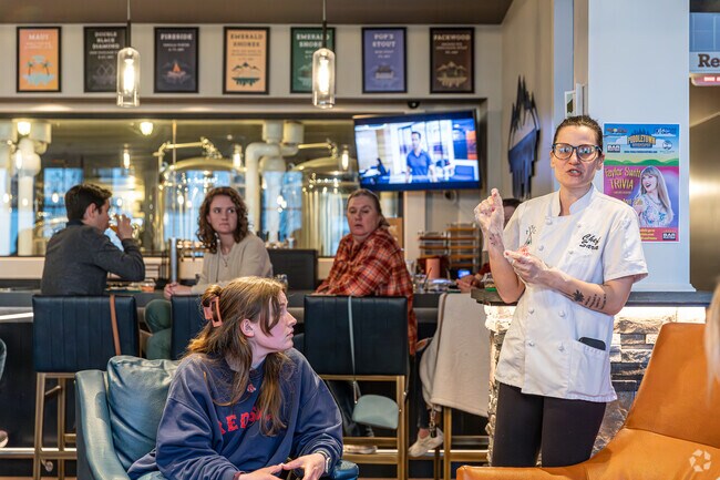 Center residents can take a sushi making class at Urban Lodge Brewing.