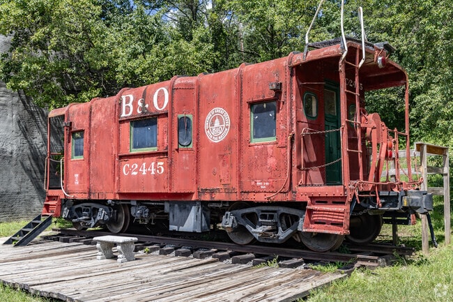 Historical monuments can be found all over town in Grafton.