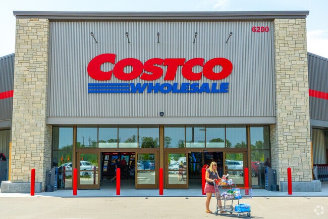 Costco is nearby for locals who love wholesale items.