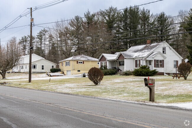 Shade Township homes commonly have covered porches.