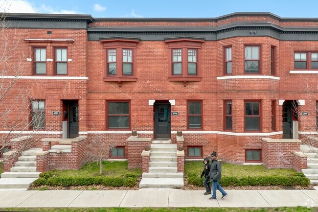 Mexicantown Brownstone walkups are being meticulously renovated.