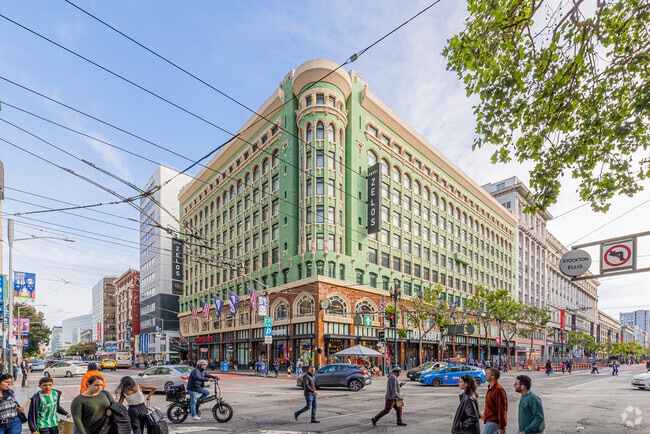 Shopping is one of Union Square's main attractions in Downtown.