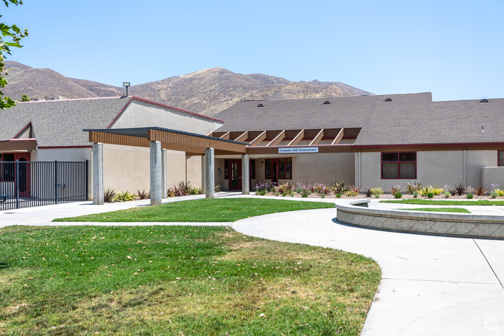 Granite Hill Elementary Schoo reflects the pride and educational opportunities within its walls.
