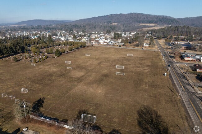 Enjoy playing soccer on the fields at Berwich Area High School.
