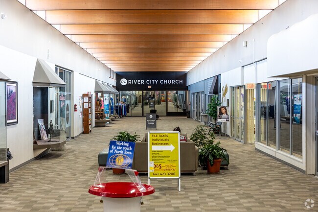 The indoor Willowbrook Mall is one shopping destination in Mason City.