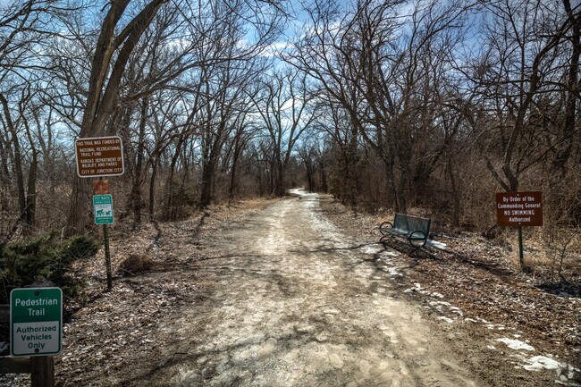 The Republican River Trail is one of several trails in Junction City.