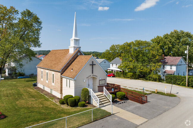 Lawrence's historic church stands as a testament to time and faith.