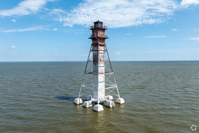 Millers Island Lighthouse is a staple in Edgemere.