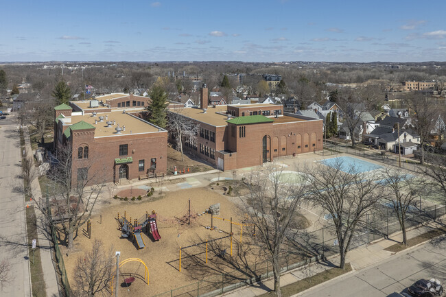 There is also a large playground on-site at Lowell Elementary School in Madison.