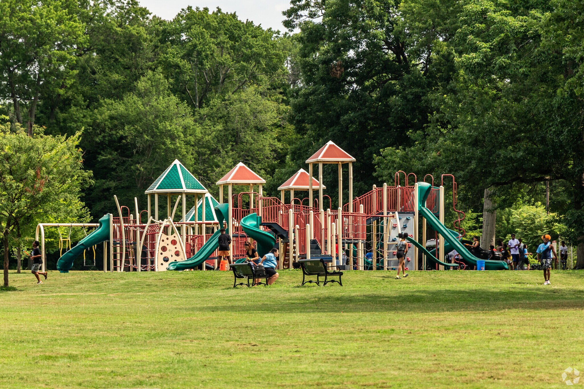 Keney Park remains a beloved green space, offering a blend of recreational activities.