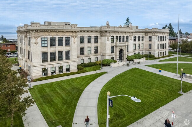 Harborview-Seahurst-Glenhaven youngsters attend Everett High in Downtown Everett.