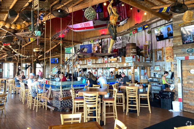 Locals feel right at home at the Sanibel bait Shack in Punta Rassa