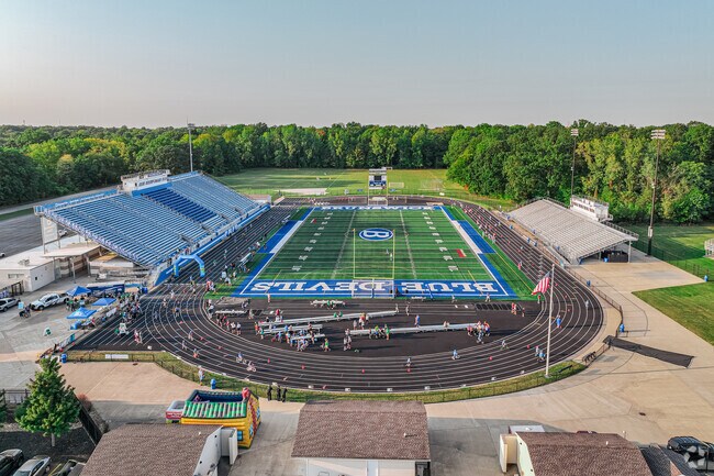 Brunswick AutoMart Stadium is a gathering spot for many community events.