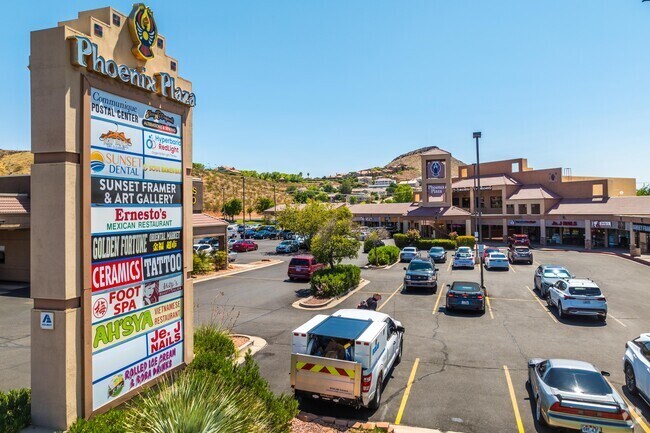 Sunset Commercial Center and Phoenix Plaza offer a selection of chain and local restaurants.