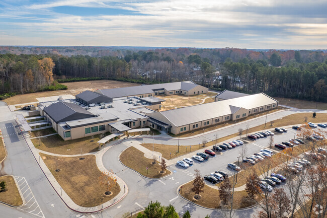 Mcnair Middle School is located at 2800 Burdett Rd, Atlanta, GA 30349.