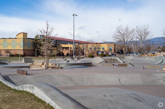 Arvada Skatepark is popular among Harvest Lane locals.