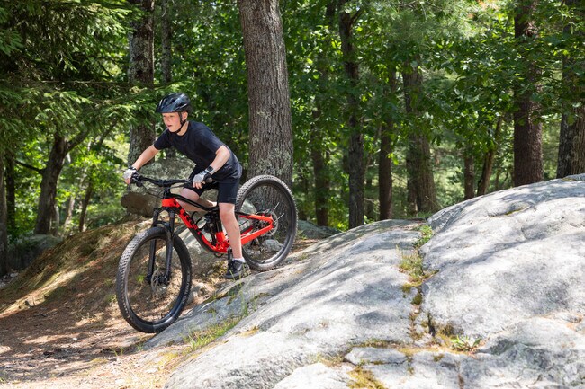 Mountain biking is one of many activities at Wompatuck State Park in South Hingham.