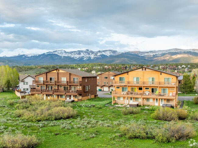 Townhomes in Fraser can either have views of the mountains or reside in the mountains themselves.