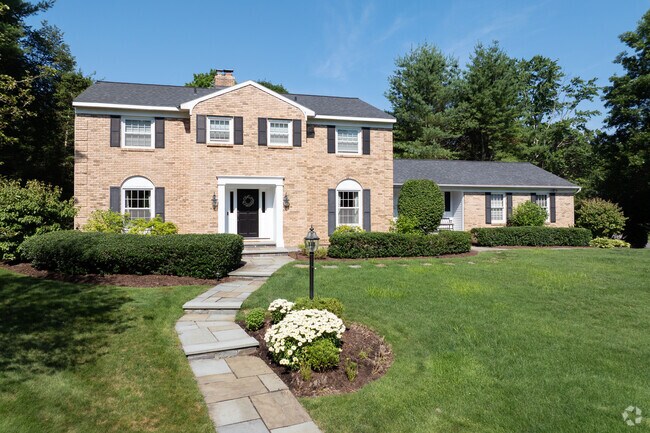 Loudonville is filled of many styles including this lovely brick colonial.