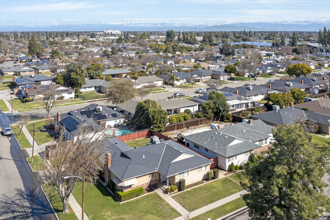 The Sierra Nevada mountains can be seen from your backyard in the Hoover area.