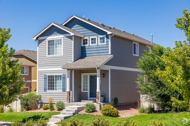 New traditional craftsmen homes in Spring Creek were built around 2020.