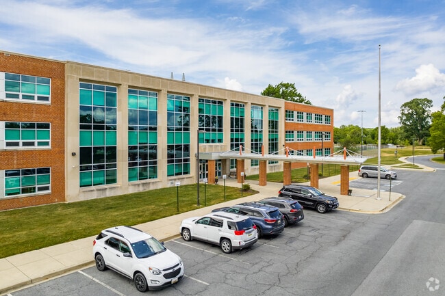 West Frederick Middle School has a unique school building.