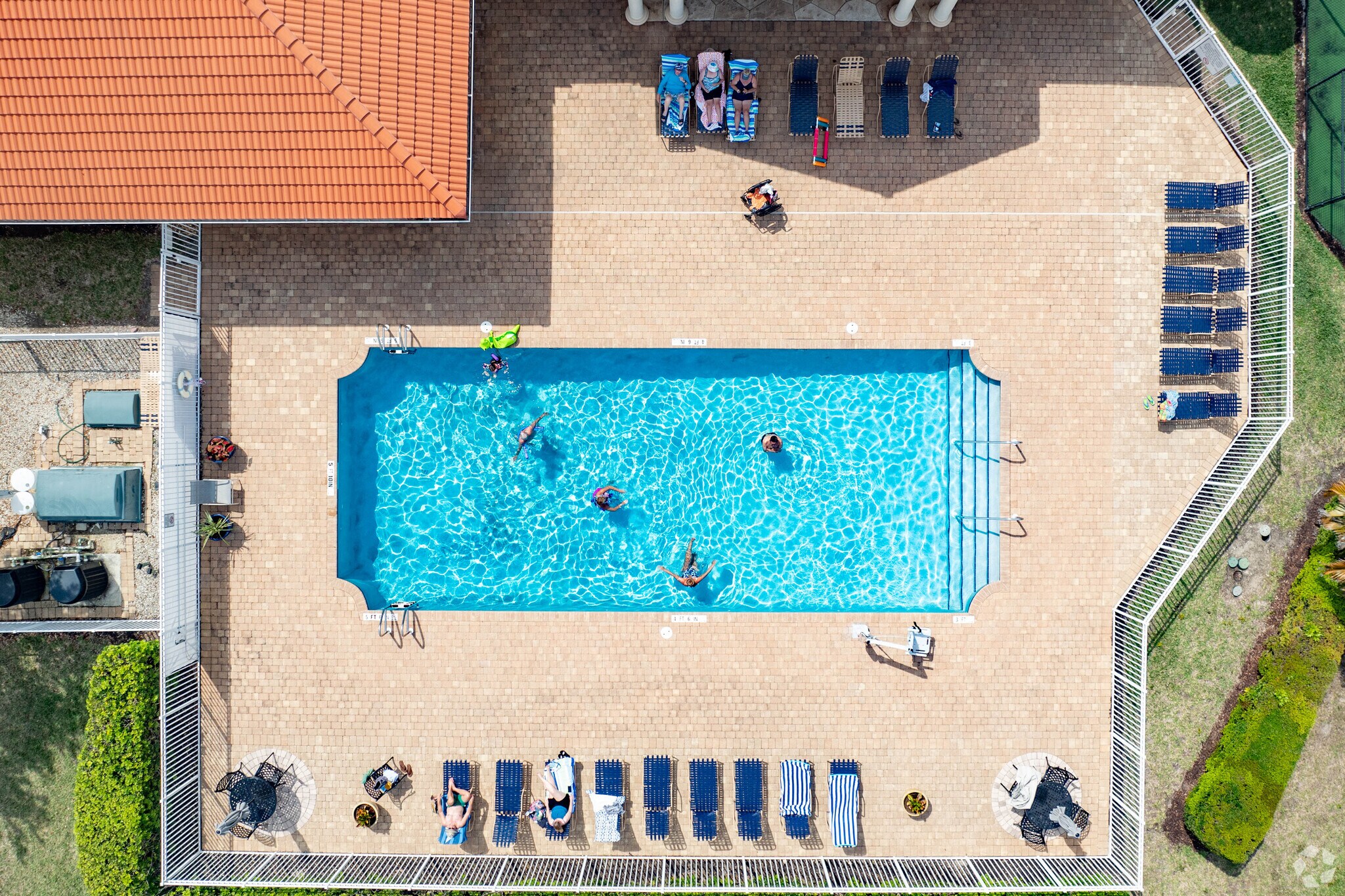 There are countless community pools within the Sapphire Lakes neighborhood.