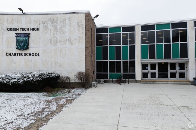 Students follow rigorous coursework at Green Tech High Charter School.