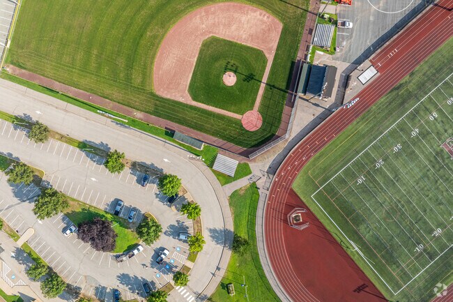 Local baseball and football leagues host their games at the East Lyme High School facilities.