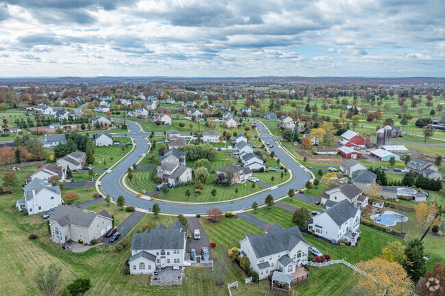 Franconia Township has a classic suburban vibe, about 35 miles out from Philadelphia.
