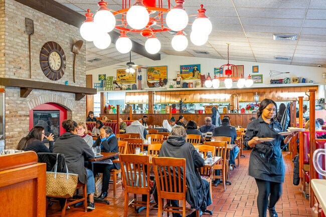 The Original House of Pancakes serves up massive pancakes to hungry Southfield diners.