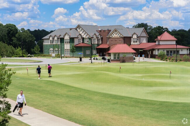 Bobby Jones Golf Course offers traditional 18-hole games on polished grounds in Memorial Park.