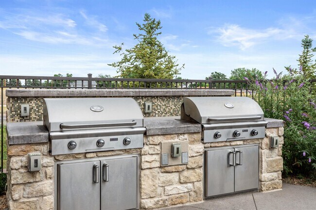 Outdoor Community Grilling Stations with Stainless Steel BBQs